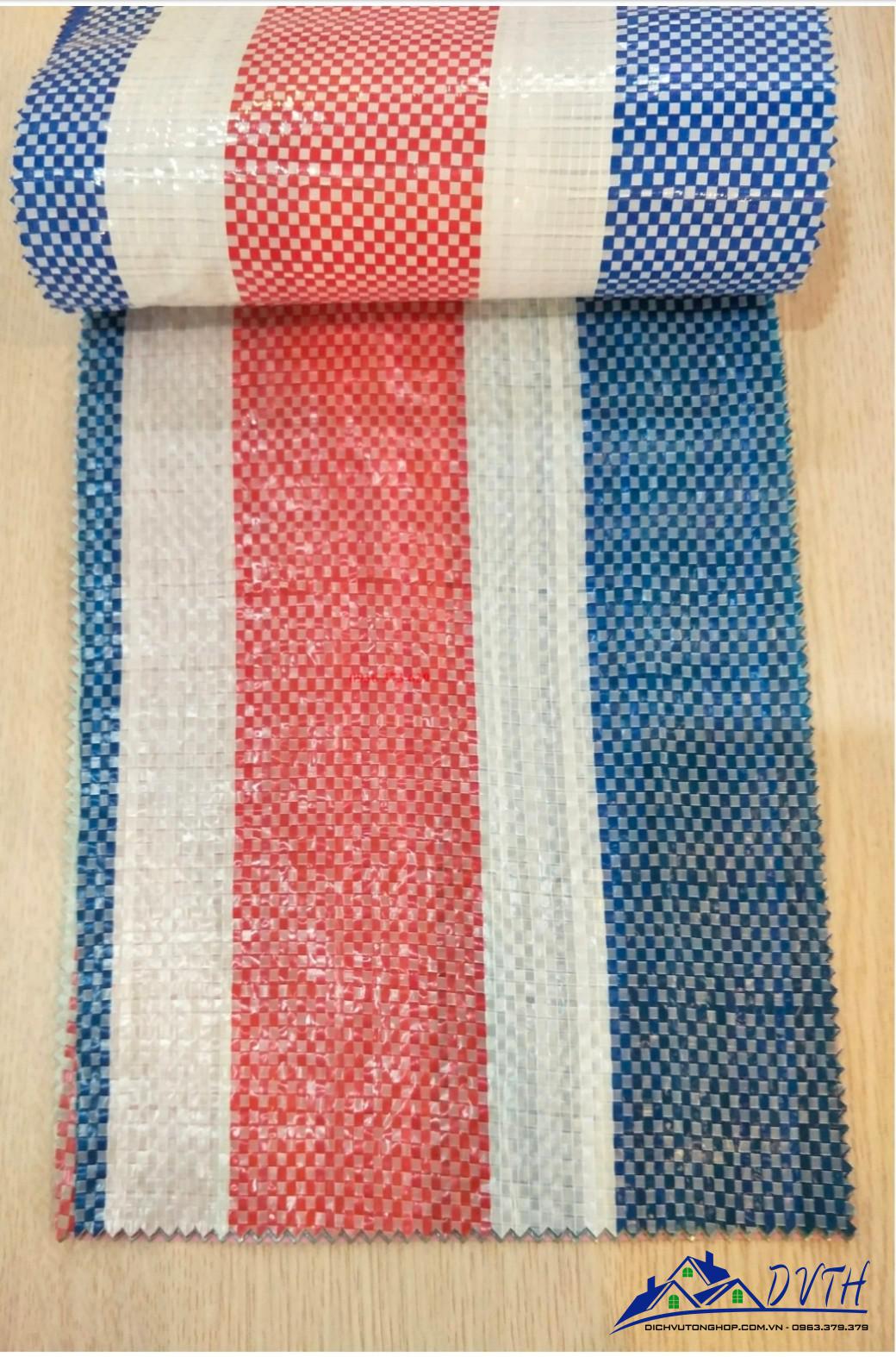 Bạt nhựa xanh cam tại Vĩnh Phúc